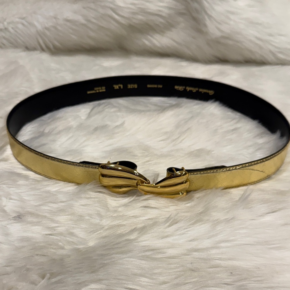 vintage gold snake skin belt boho chic statement knot metal buckle waist